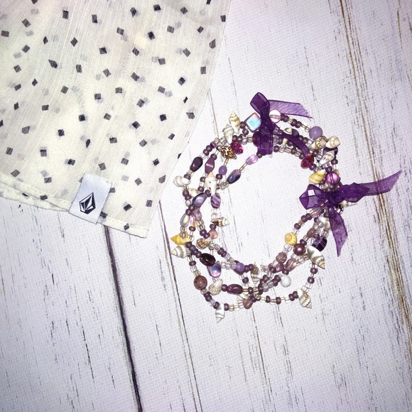 Volcom Sheer Tank Top/Sleeveless Blouse Size L - Picture 3 of 5